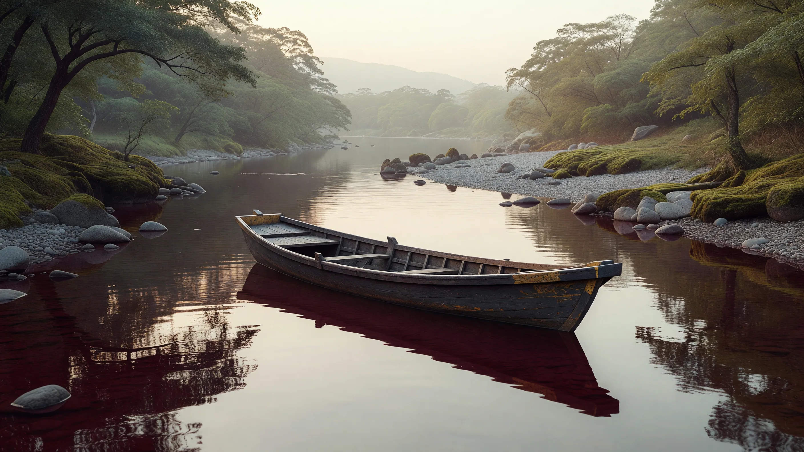 Serene Riverbank